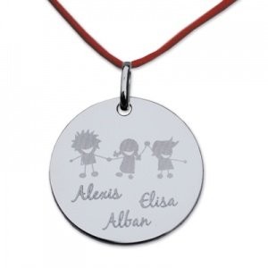 Halsband Alban mit Gravur