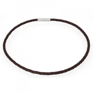 Halsband Leder braun