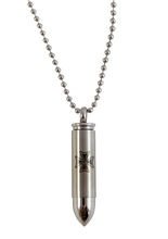 Halskette Kugel Eisernes Kreuz silber