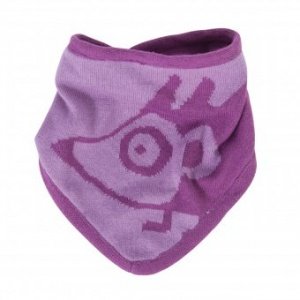 Halstuch Igel lila