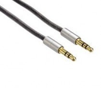 Hama Klinken-Kabel AluLine 2 Meter