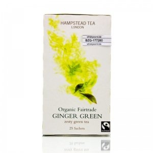 Hampstead Tea Organic Ginger Green 25 Te