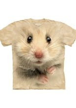 Hamster Face The Mountain Kinder-T-Shirt