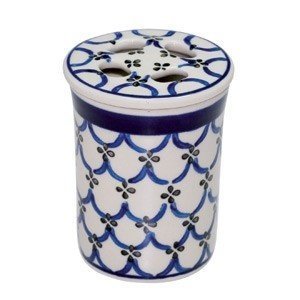 Handbemalter Zahnputz-Becher aus Keramik