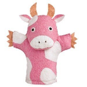 Handgemachte Filz Handpuppe aus Nepal ´K