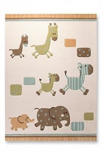 Handgetufteter Teppich