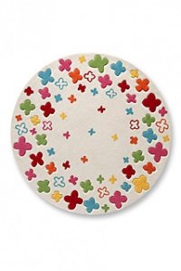 Handgetufteter Teppich