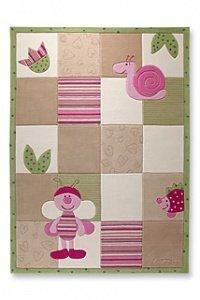 Handgetufteter Teppich