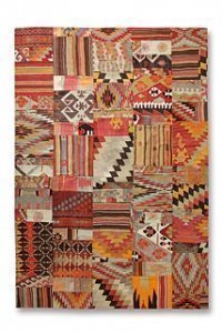 Handgewebter Schurwoll-Teppich