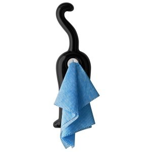 Handtuchhalter Cloth Cat (Schwarz)