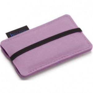Handy-Etui aus Filz malve von Hey Sign