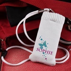 Handy-Tasche *Schmetterling* mit Namen