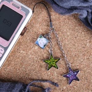 Handyanhänger für Fotos mit Sternen