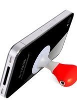 Handyhalter Audio Splitter weiss-rot