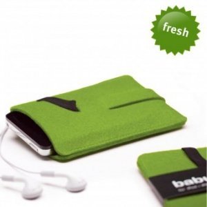 Handytasche Babuschka grün groß