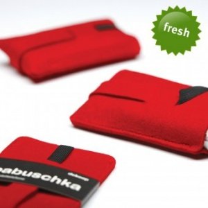 Handytasche Babuschka rot groß