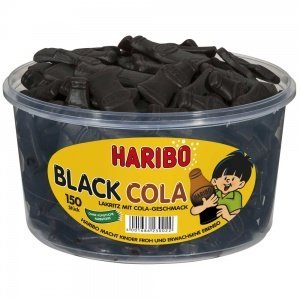 Haribo Black Cola Dose