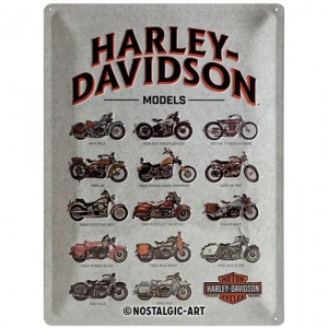 Harley-Davidson Retro Blechschild