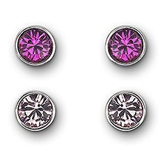 Harley Fuchsia Ohrstecker Set