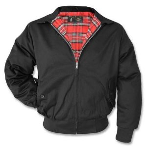 Harrington Jacke schwarz