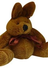 Hase Schlüsselanhänger braun