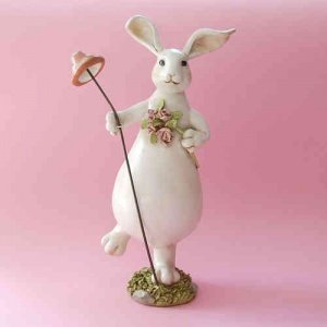 Hase mit Pilz, groß, Cor Mulder