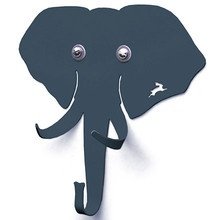 Haseform - Tiergarderobe Elefant, anthra