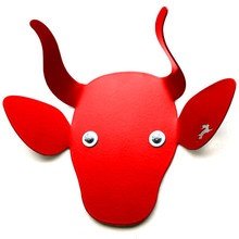 Haseform - Tiergarderobe Kuh, rot