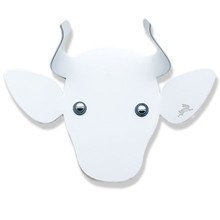 Haseform - Tiergarderobe Kuh, weiß