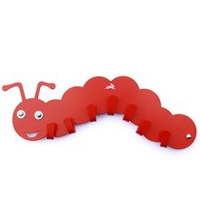 Haseform - Tiergarderobe Raupe, rot