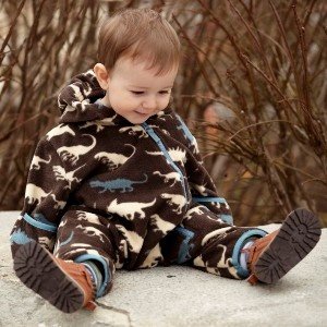 Hatley Jungen Fleeceanzug Dinosaurier