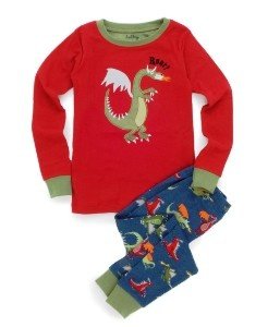 Hatley Jungen Schlafanzug Langarm Drache