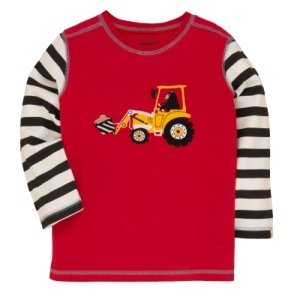 Hatley Jungs Langarm Shirt Bears at work