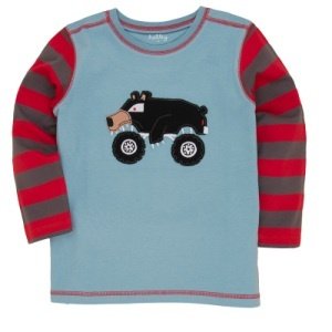 Hatley Jungs Langarm Shirt Monster-Truck