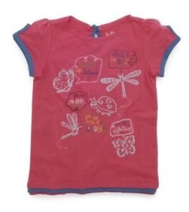 Hatley Mädchen Kurzarm T-Shirt Bugs