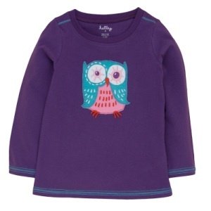 Hatley Mädchen Langarm Shirt Eule