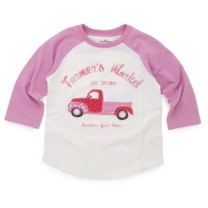 Hatley Mädchen Langarm T-Shirt Farmers M