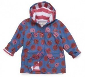 Hatley Mädchen Regenmantel Marienkäfer