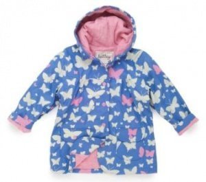 Hatley Mädchen Regenmantel Schmetterling