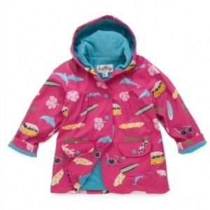 Hatley Mädchen Regenmantel Surfer Girl
