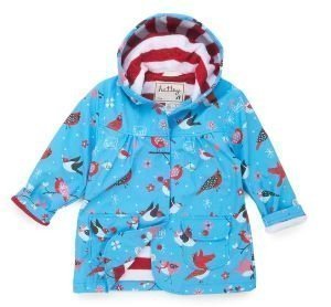 Hatley Mädchen Regenmantel Winter Birds