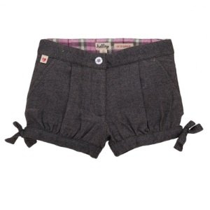 Hatley Mädchen Shorts Fischgrätenmuster 
