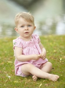 Hatley Mädchen Sommer Strampler rosa