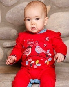 Hatley Mädchen Strampler Stickerei Winte