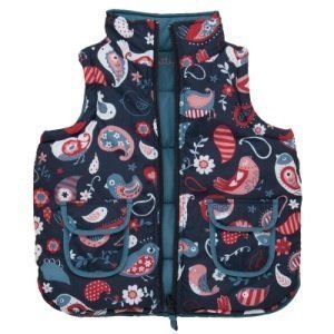 Hatley gesteppte Mädchen Wendeweste - Pa