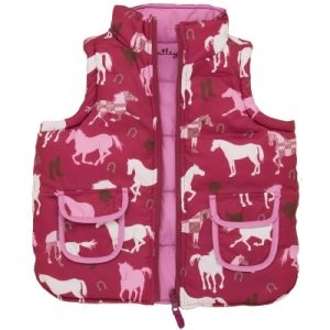 Hatley gesteppte Mädchen Wendeweste - Pf