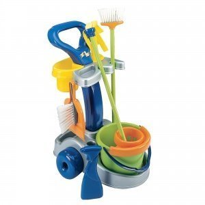 Haushaltswagen mit Zubehör