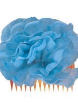 Hawaii Blume Haarschmuck blau