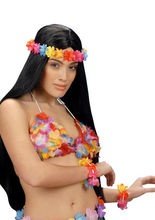 Hawaii Blumen BH Top bunt