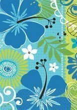 Hawaii Teller blau 8 St.